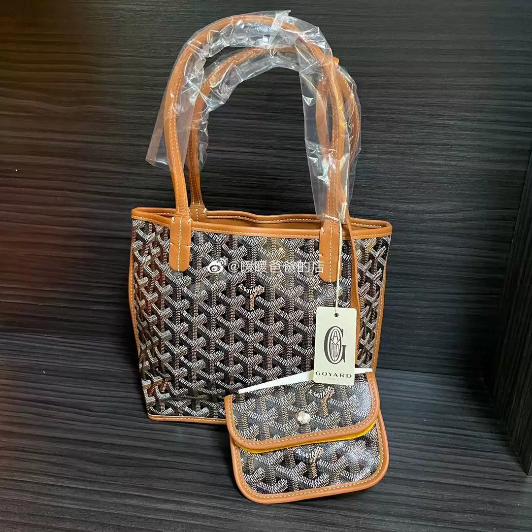 现货 Goyard 戈雅双面迷你 mini tote购物袋手提包