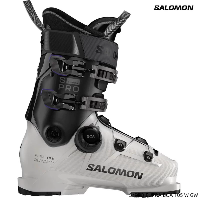Salomon萨洛蒙 双板滑雪鞋男女专业户外运动青少年BOA快穿滑雪鞋 13