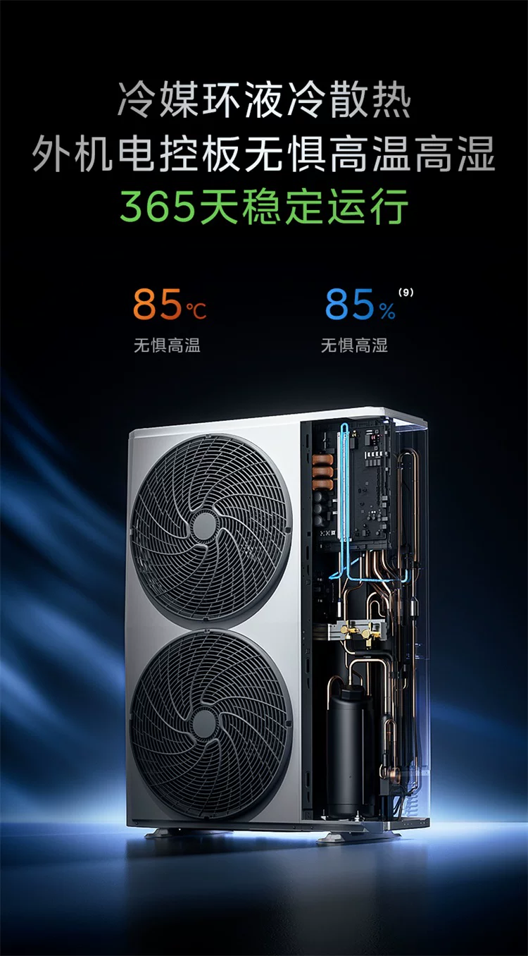 美的中央空调新品酷省电Pro一拖三家用多联机省电一级能效官方 28