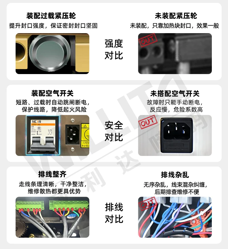 【喷码封口一体机】威利达SP7智能封口喷码机溯源追溯二维码商用茶叶种子食品袋到期日期生产日期喷码封口机 6