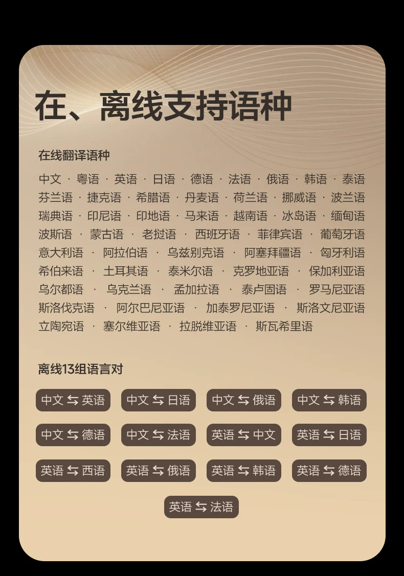 时空壶Timekettle W4 Pro 同声翻译耳机同传实时对话音视频电话同步转写智能会议纪要英语外语翻译机翻译器 13