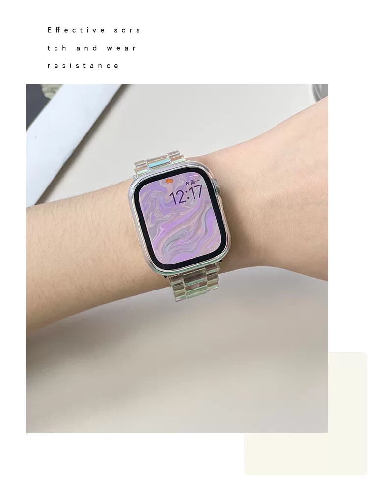 适用iWatchs10苹果手表s9钢化膜保护壳一体式全包保护套SE/7/6/5/ 16