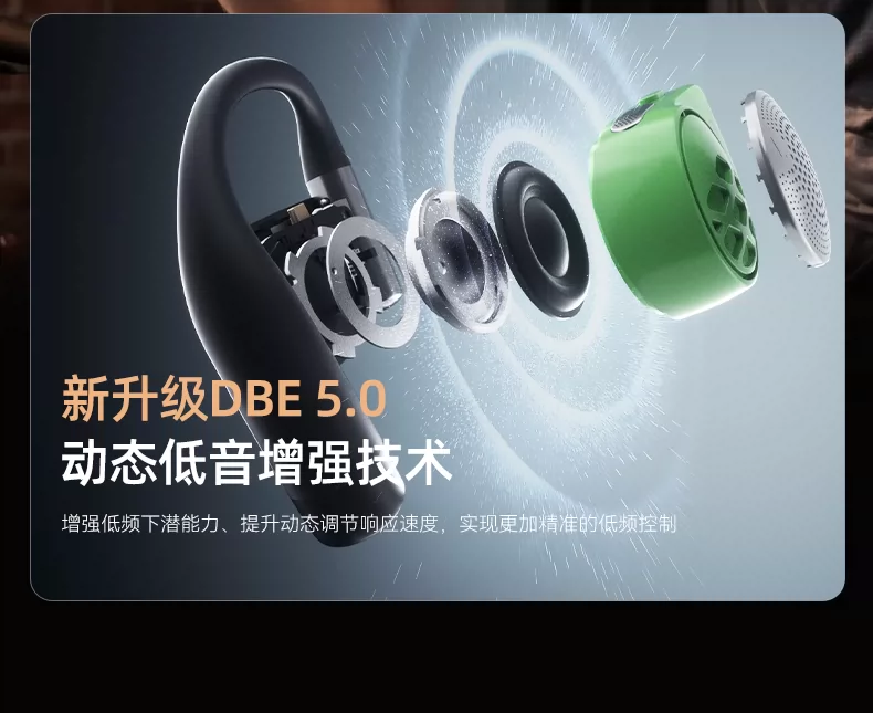 【重磅新品】Cleer ARC6无线蓝牙耳机运动挂耳AI办公不入耳26新款 21