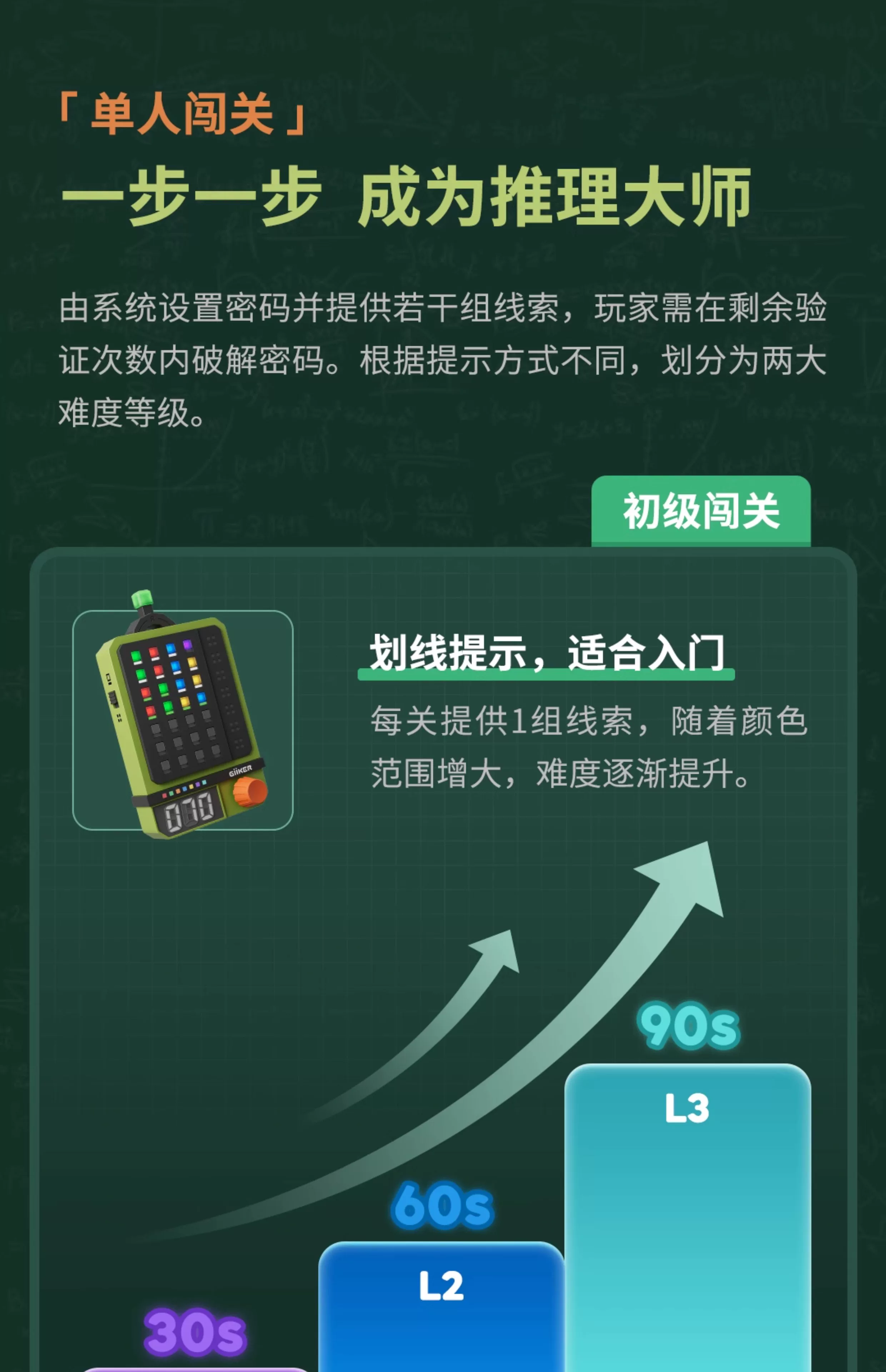 【重磅新品】计客超级密码机益智能儿童玩具珠玑妙算逻辑推理游戏 9
