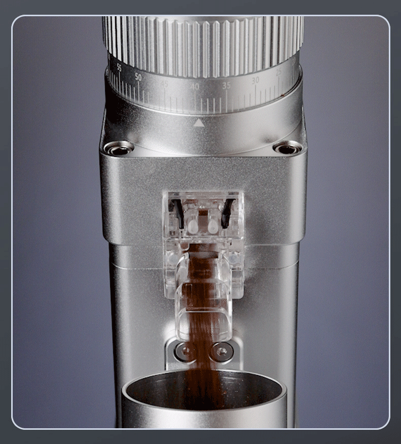 【礼物】探索者E55pro咖啡磨豆机电动研磨豆机器家用意式锥刀手冲 11