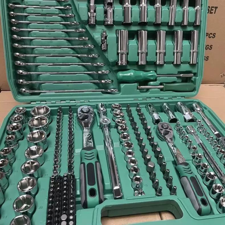 德国品质216件汽修套装多功能套筒扳手修车工具套装管棘轮板手 7