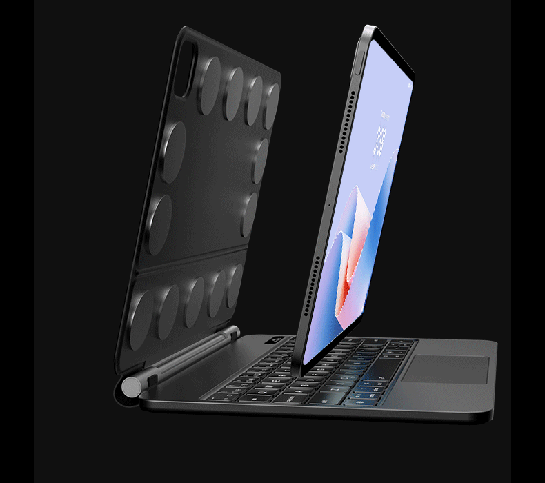 AirJ官方适用华为matepadpro12.2平板键盘磁吸悬浮matepadair12专用妙控11.5S电脑智能一体13蓝牙保护套鼠标E 19