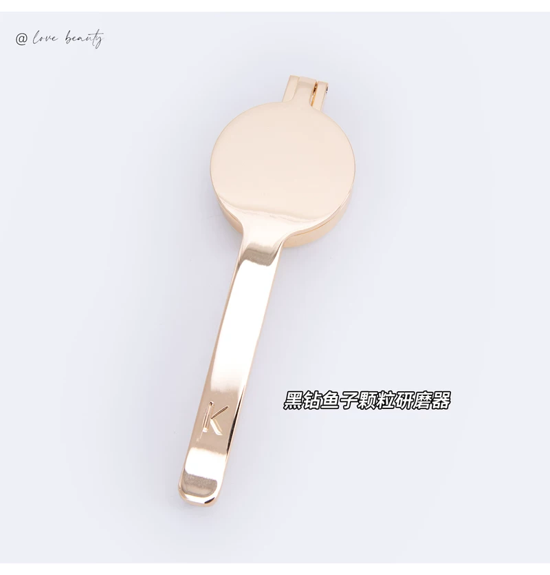 卡诗黑钻鱼子酱四代套盒原装工具3件套（调配碗勺碾压研磨器 ） 5