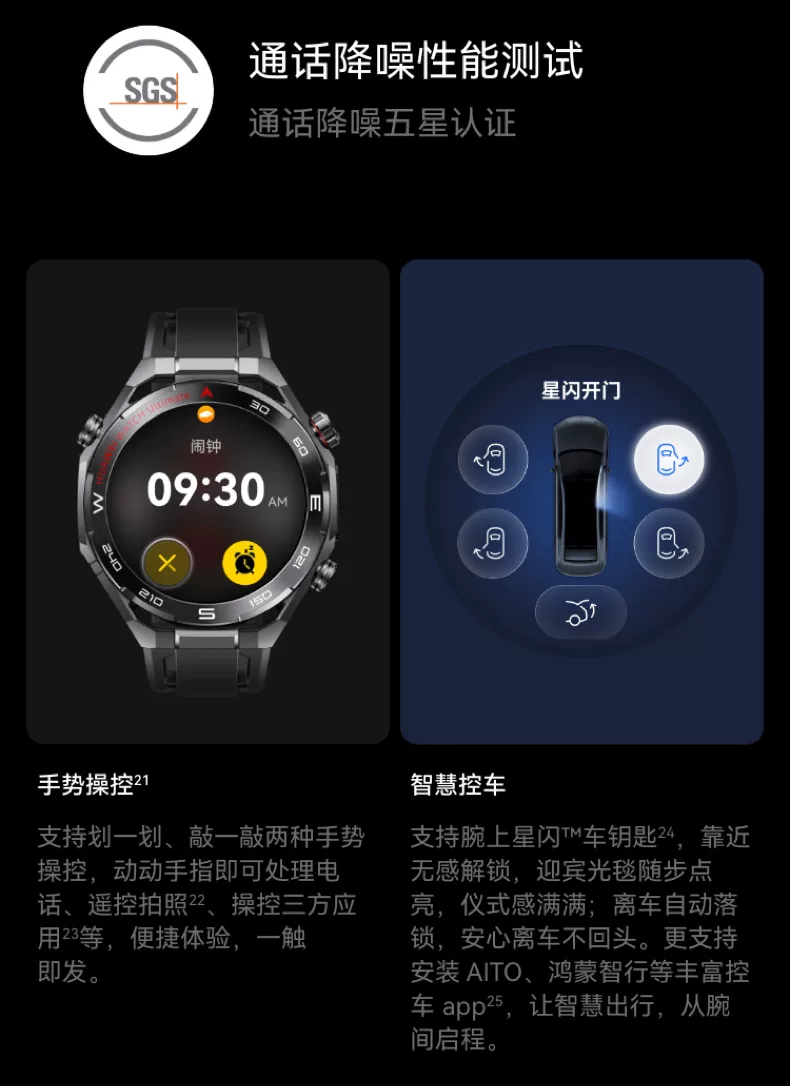 【咨询再减1350！】华为手表WATCH Ultimate 2 非凡大师eSIM探索智能北斗卫星通信150米潜水海豚声呐新款旗舰 62