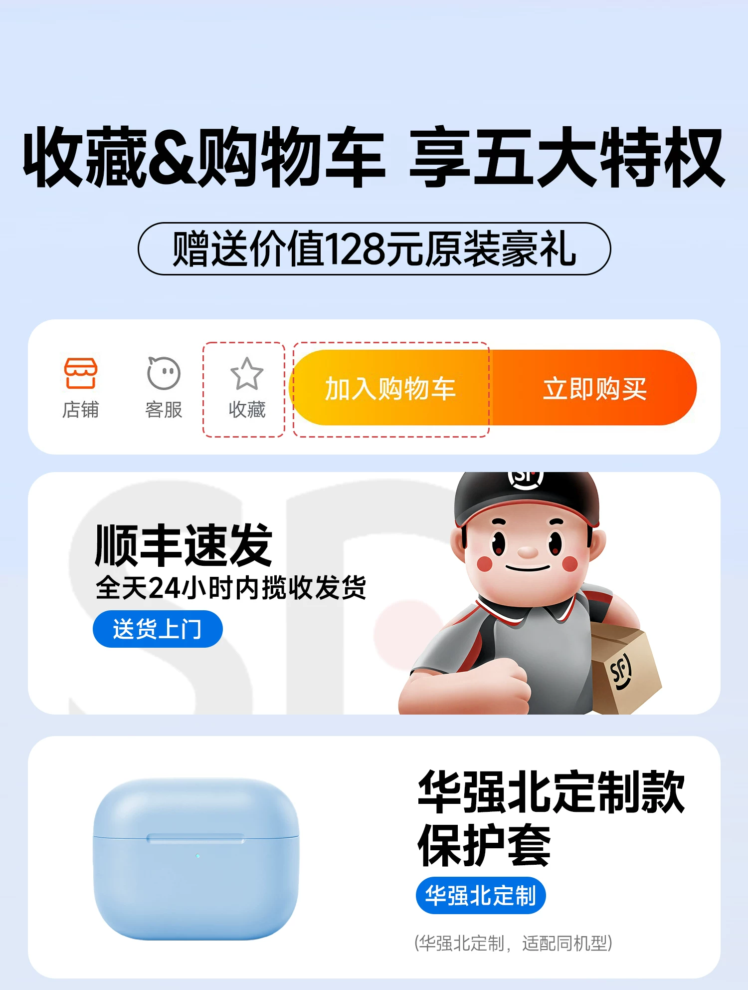 华强北Pro3代蓝牙耳机降噪无线2026新款5洛达顶配2高音质超长待机 7