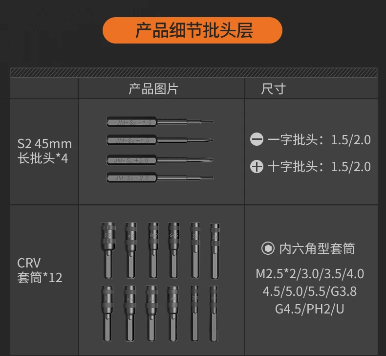 螺丝刀套装手机笔记本电脑专业维修拆机工具清灰家用小多功能 25
