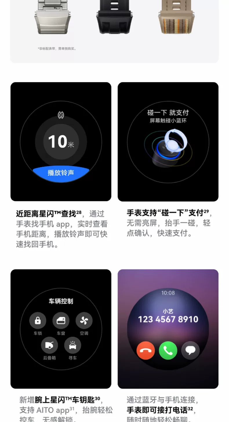 华为手表WATCH GT6 Pro智能手表21天超长续航骑行运动健康watchgt男士腕表蓝牙电话官方旗舰华为gt6pro手表 41