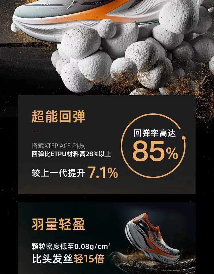 特步160X3.0PRO丨冠军版马拉松竞速碳板运动鞋跑步鞋男160X3.5PRO 8