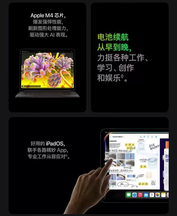 【2025新款】Apple/苹果 11英寸 iPad Pro2025款美版国行13寸平板 3