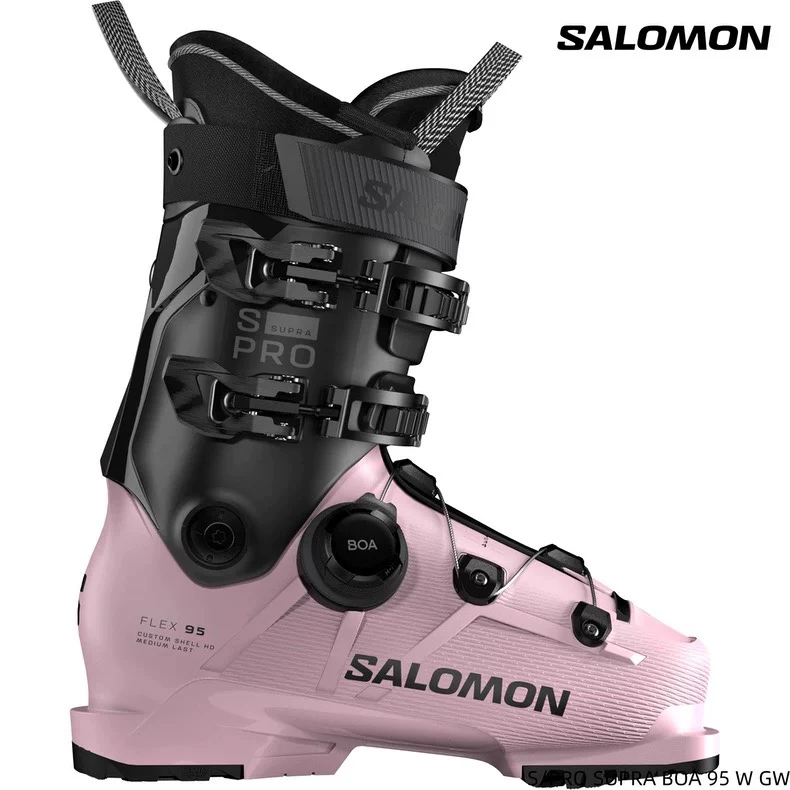 Salomon萨洛蒙 双板滑雪鞋男女专业户外运动青少年BOA快穿滑雪鞋 8