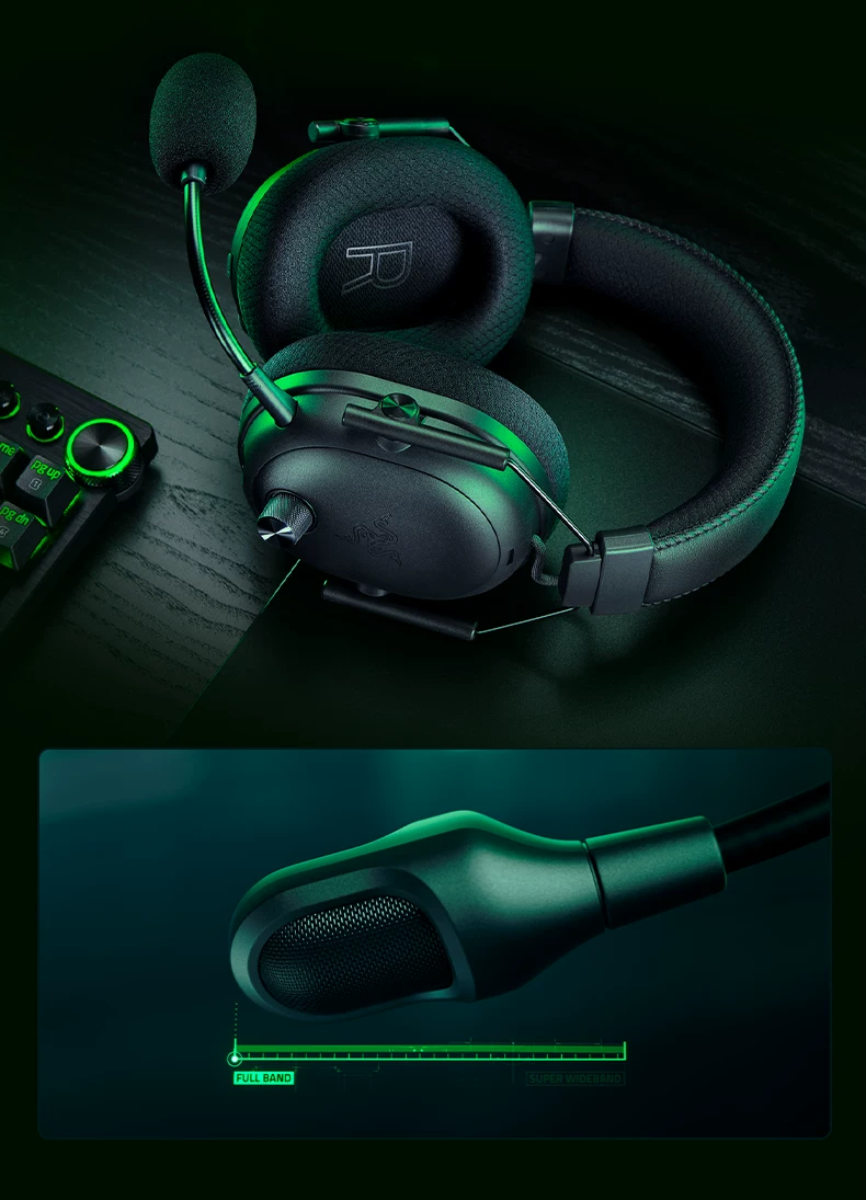 Razer雷蛇旋风黑鲨V3专业版Pro蓝牙无线电脑头戴式电竞游戏耳机 10