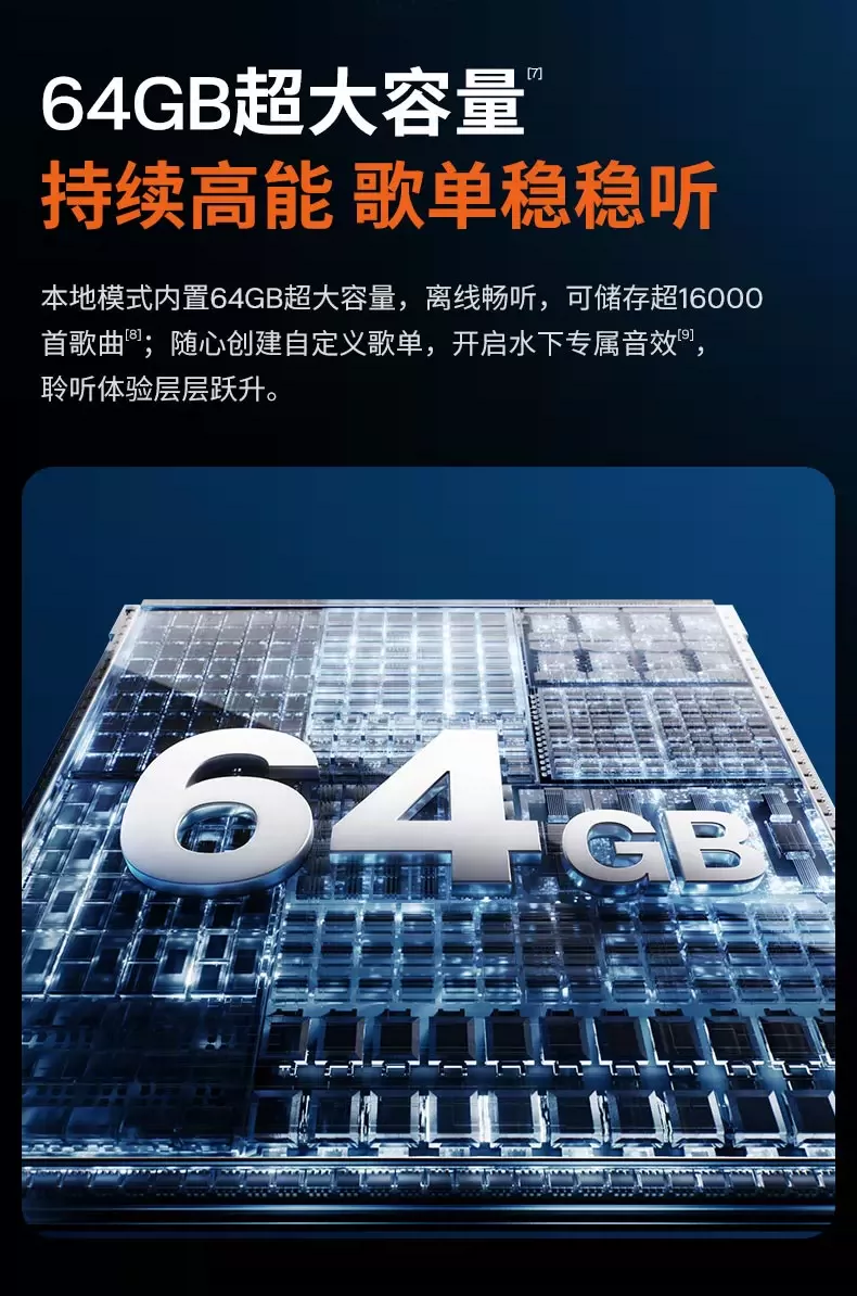 韶音S720(SHOKZ)OpenSwim Pro2游泳骨传导蓝牙耳机无线运动开放式 10
