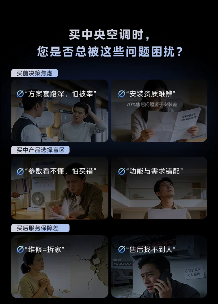 美的中央空调新品酷省电Pro一拖三家用多联机省电一级能效官方 7