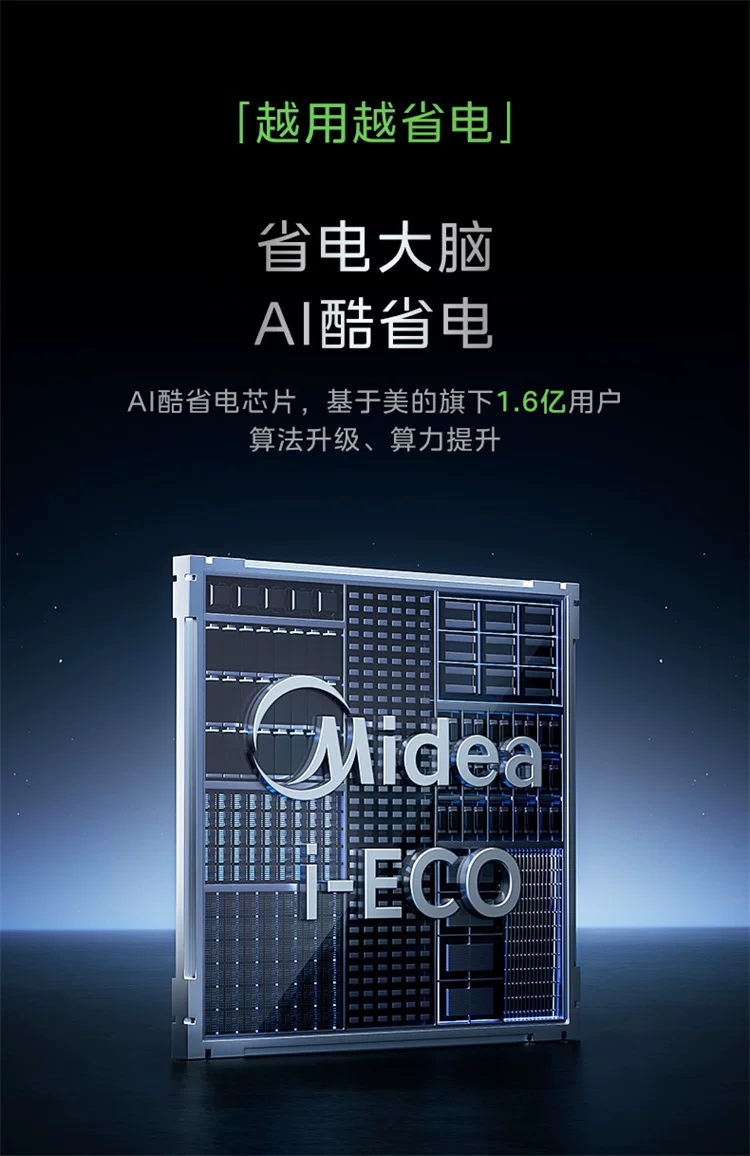 美的中央空调新品酷省电Pro一拖三家用多联机省电一级能效官方 23