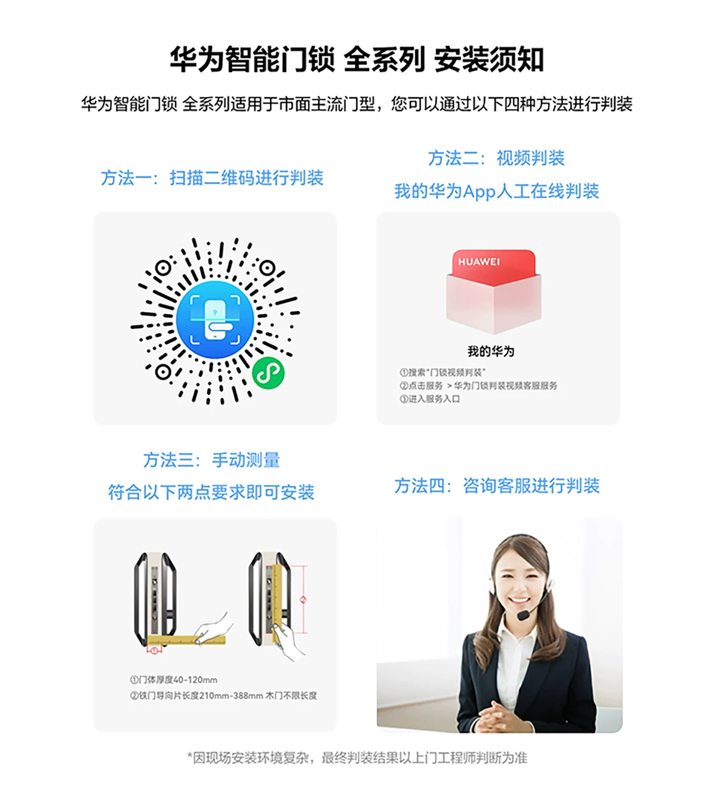 顺丰1小时发！华为智能门锁2pro掌静脉3D人脸双解锁电子密码锁手机远程解锁指纹锁双开门装饰锁套餐官方正品 48