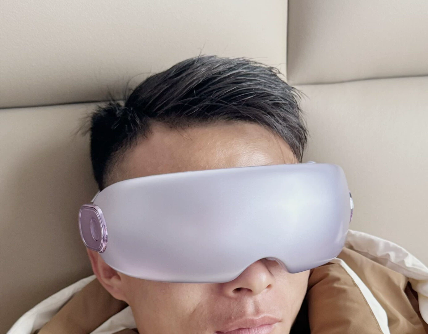 妙界y7pro眼部按摩仪雾化热敷润眼折叠眼罩眼睛按摩器护眼仪现货 11