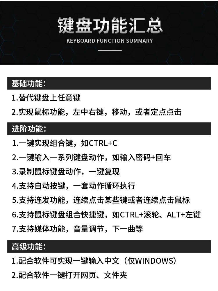 三旋钮16键机械自定义键盘procreate设计师键盘宏编程Ps达芬奇Pr 12