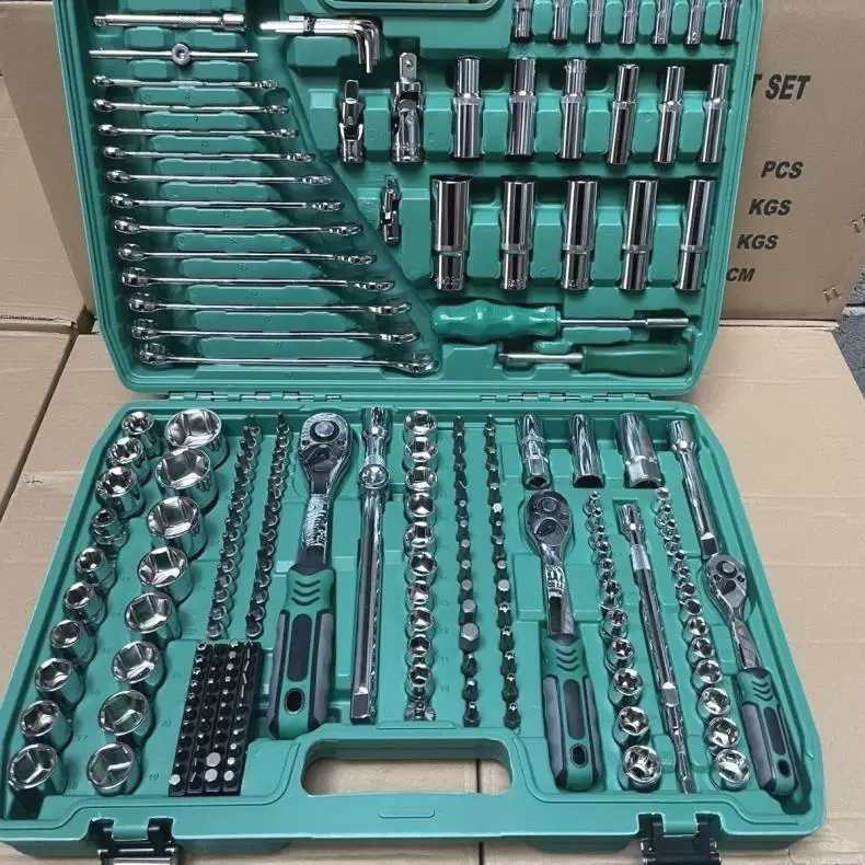 德国品质216件汽修套装多功能套筒扳手修车工具套装管棘轮板手 2