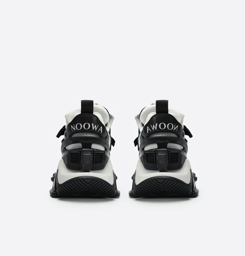 NOOWA【戚薇同款】个性增高厚底银色老爹鞋女2026春夏时尚休闲鞋 15
