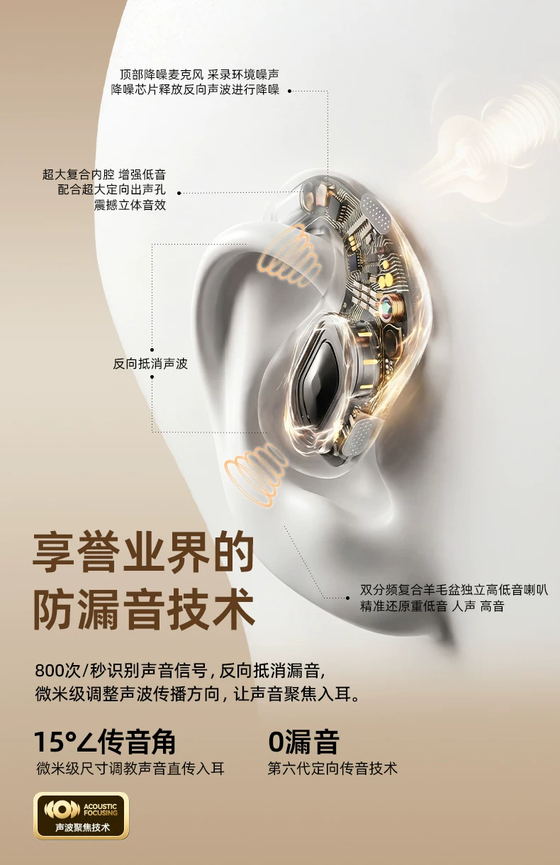 摩因G2Pro翻译耳机蓝牙无线实时同声传译Ai智能挂耳式不入耳2026 23