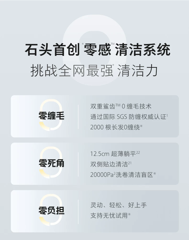 石头智能洗地机A30Pro2.0/Steam2.0/Ultra家用吸拖地一体0缠躺平 11