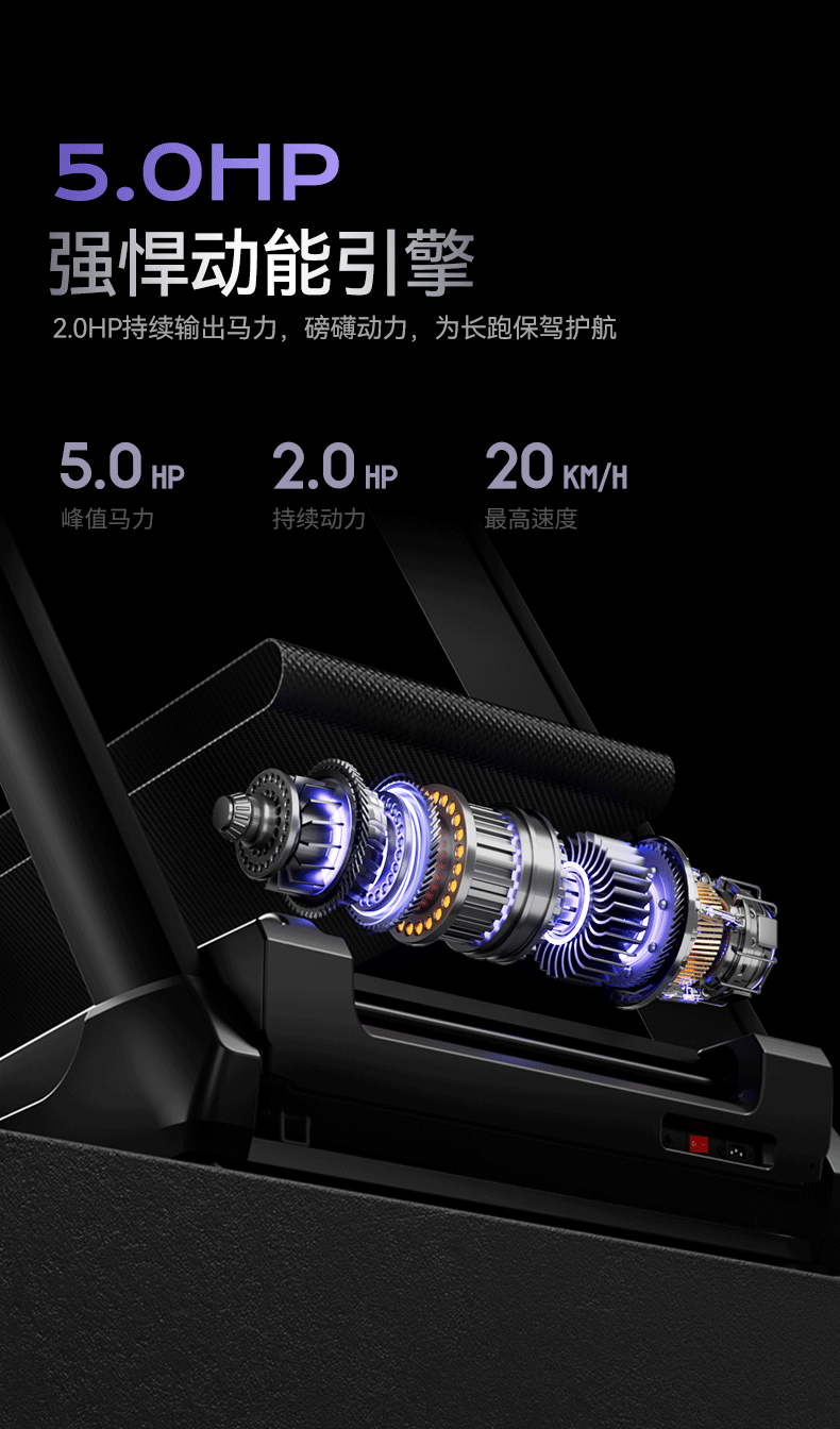 UOKE6Pro跑步机家用爬坡机健身房专用器材护膝减肥静音2026新款 14