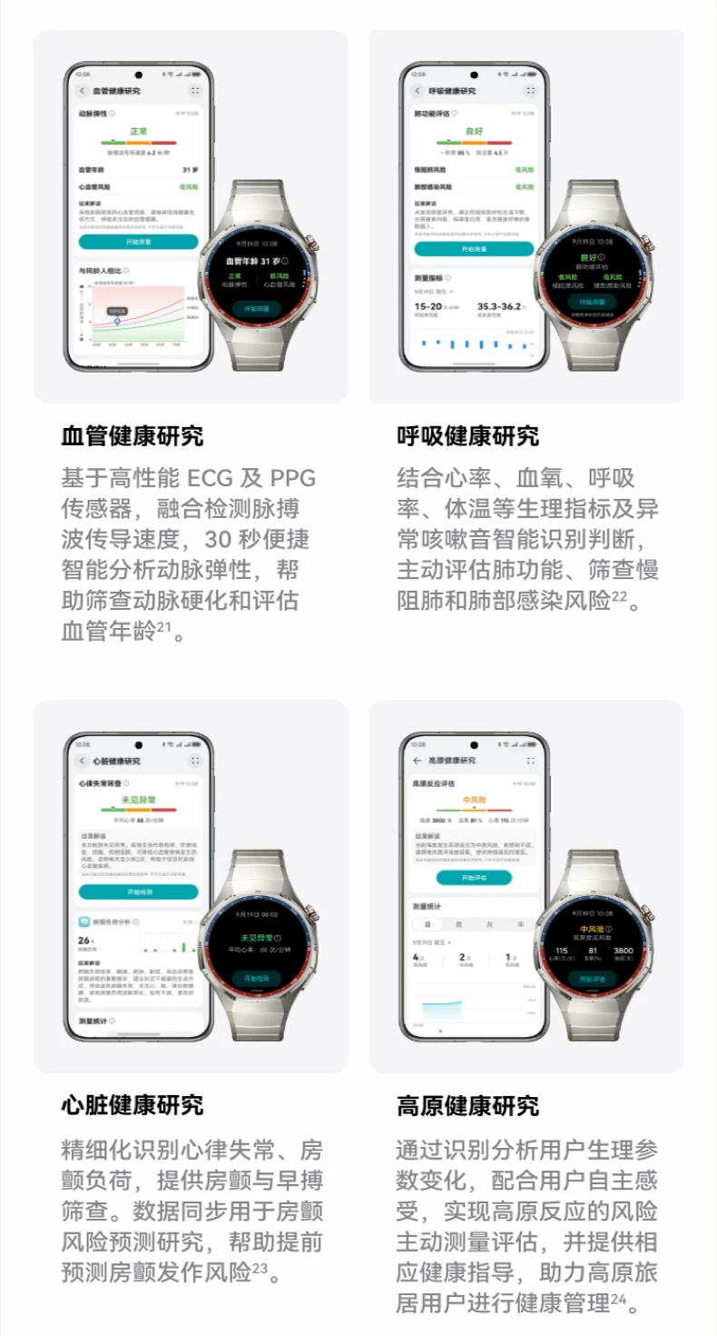 【官方正品】华为手表WATCH GT6 Pro智能手表2026新款户外全新骑行gt6pro运动手表长续航蓝宝石手表官方旗舰 38