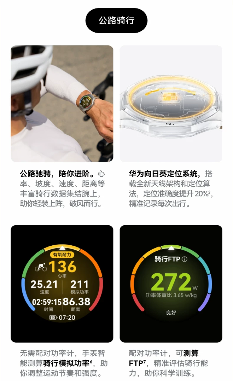 【官方正品】华为手表WATCH GT6 Pro智能手表2026新款户外全新骑行gt6pro运动手表长续航蓝宝石手表官方旗舰 13