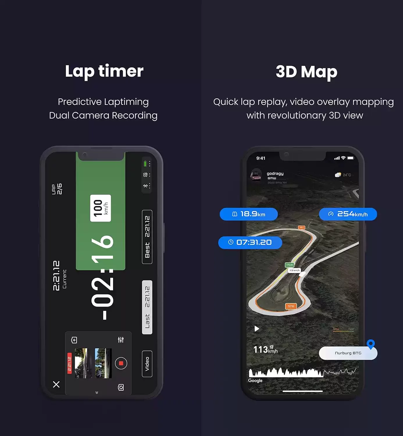 Dragy pro GPS 赛道记录仪支持racechrono离线记录无需手机 7