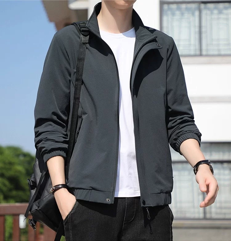 稻草人正品2025春秋季新款男士外套春款休闲夹克潮流男装棒球服衣 20