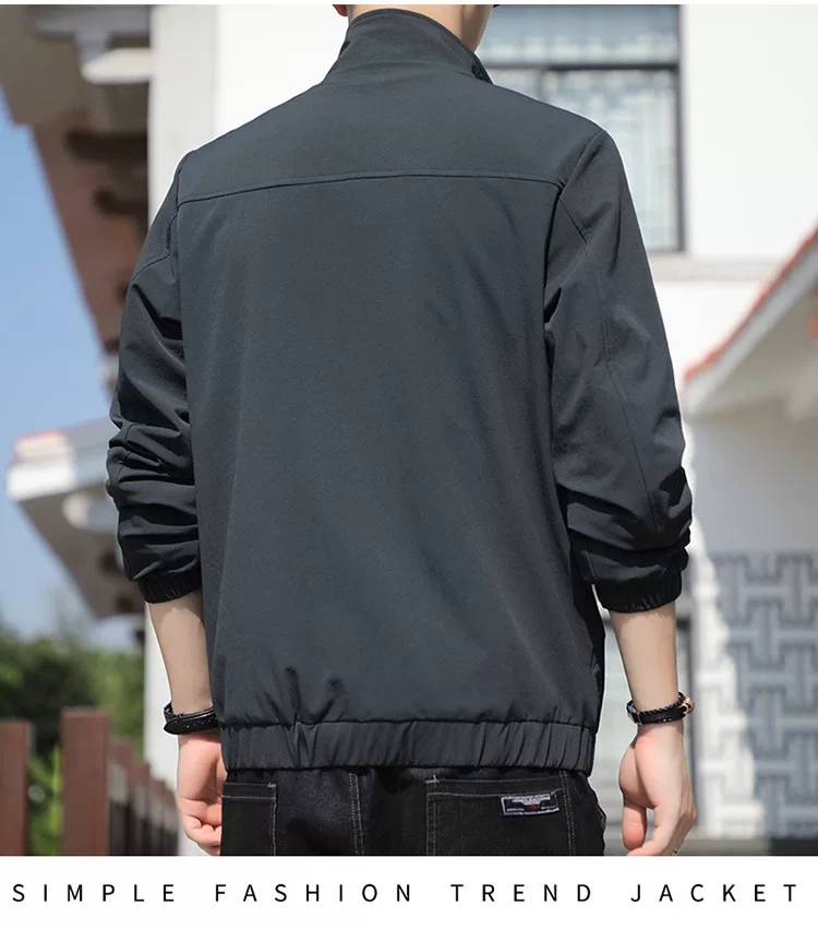 稻草人正品2025春秋季新款男士外套春款休闲夹克潮流男装棒球服衣 19