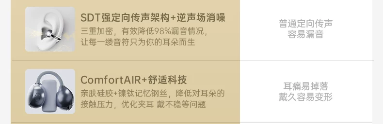 iKF AirClip Pro耳夹式无线Ai翻译蓝牙耳机气传导2026新款骨运动 10