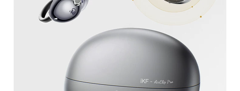iKF AirClip Pro耳夹式无线Ai翻译蓝牙耳机气传导2026新款骨运动 78