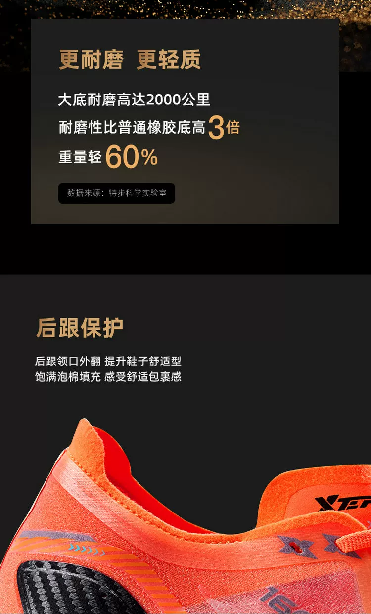 【冠军同款系列】特步160X3.0PRO竞速碳板跑步鞋男鞋子160X3.5PRO 10