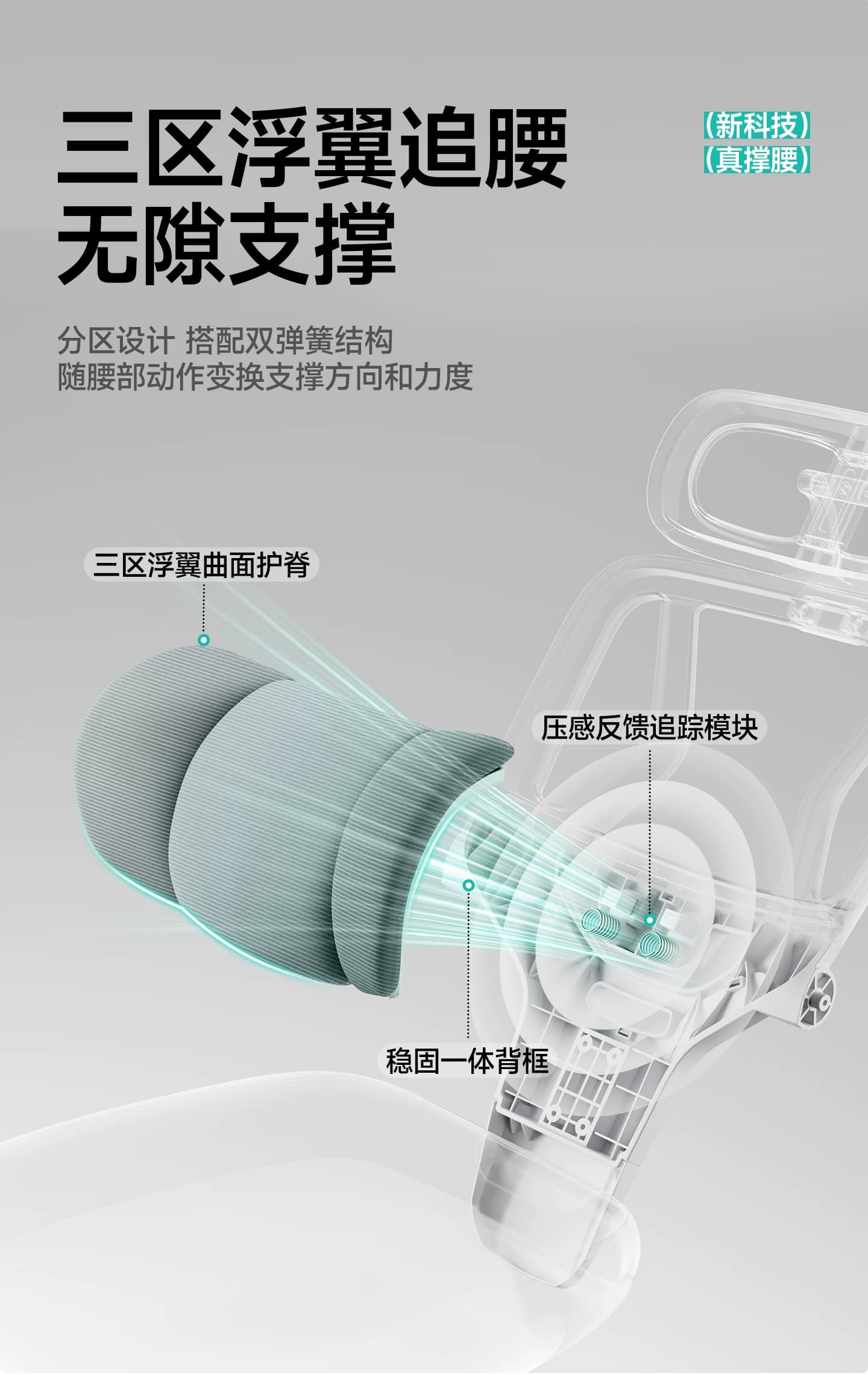 电脑椅家用办公椅子舒适久坐可躺电竞座椅升降学习护腰人体工学椅 16