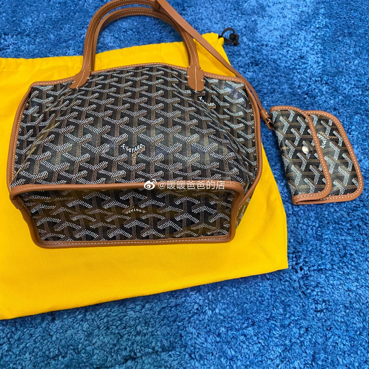 现货 Goyard 戈雅双面迷你 mini tote购物袋手提包 18