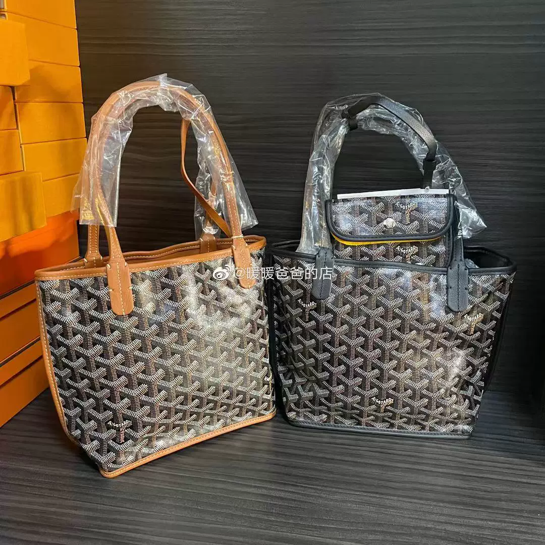 现货 Goyard 戈雅双面迷你 mini tote购物袋手提包 5