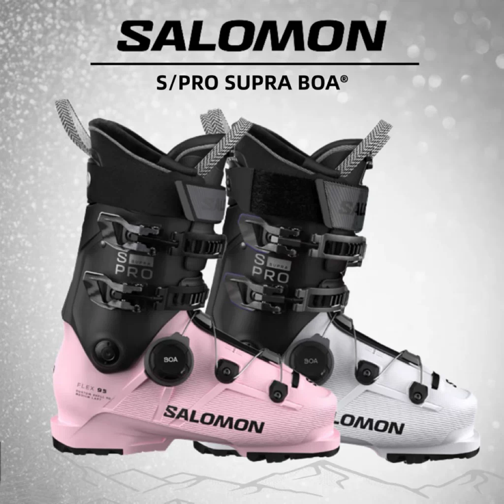 Salomon萨洛蒙 双板滑雪鞋男女专业户外运动青少年BOA快穿滑雪鞋 4