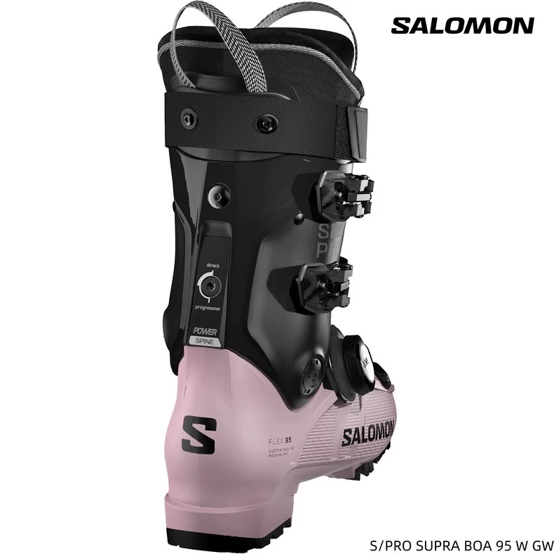 Salomon萨洛蒙 双板滑雪鞋男女专业户外运动青少年BOA快穿滑雪鞋 10