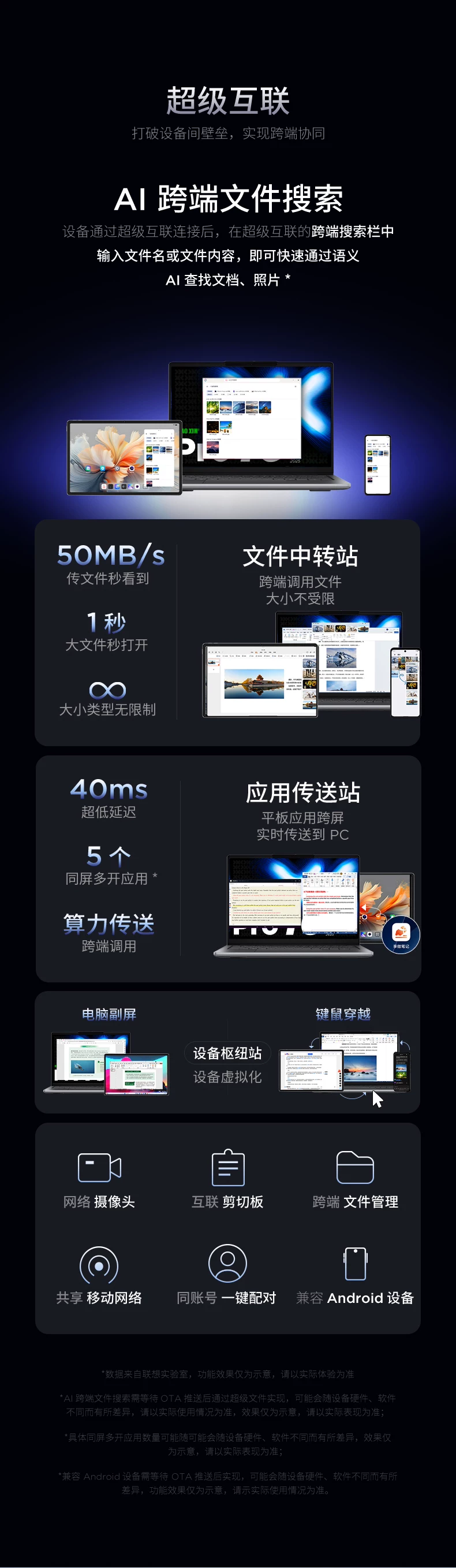 【国补15%】联想小新Pro16 酷睿Ultra5标压处理器 16英寸高分高刷大屏商务办公大学生轻薄本AIPC 1TB固态 35