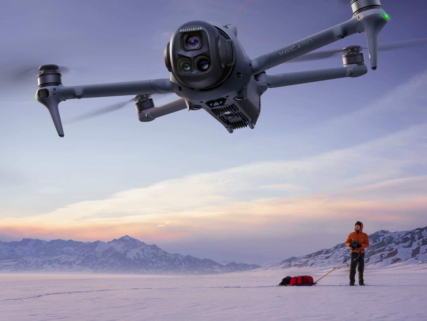 大疆 DJI Mavic 4 Pro 御 4 Pro 三摄旗舰影像航拍机 航拍高清1亿像素哈苏相机万象云台无人机 3