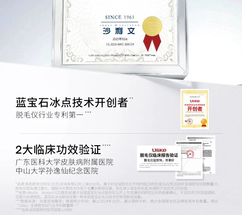 [智能脱毛]Ulike蓝宝石冰点脱毛仪器Pro10S医用院线级无痛神器女 2