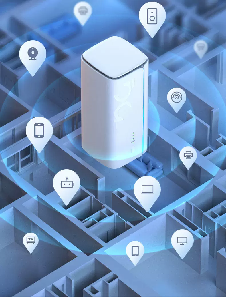 5G插sim卡路由器国际港澳台全网通千兆wifi6室内CPE高速移动广电5 13