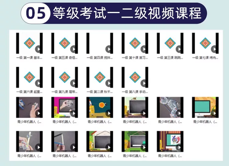 青少年机器人等级考试一二级三四级器材教具9686编程积木套装wedo 8