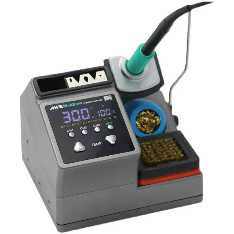 AIFEN新款爱风A9焊台 2秒升温210/245手机维修电烙铁a9pro洛铁头 18